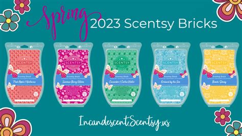 scentsy brick scents